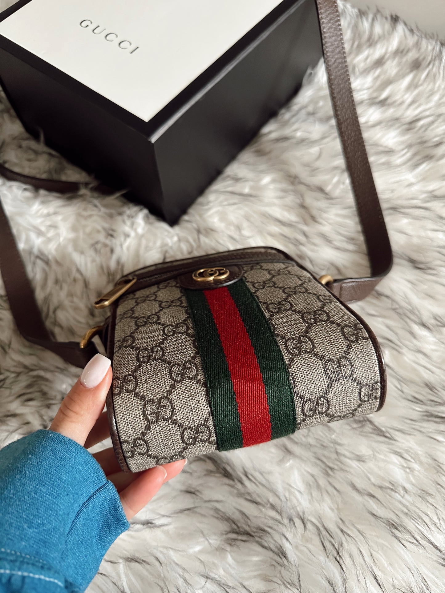 Gucci Ophidia Messenger Bag Mini