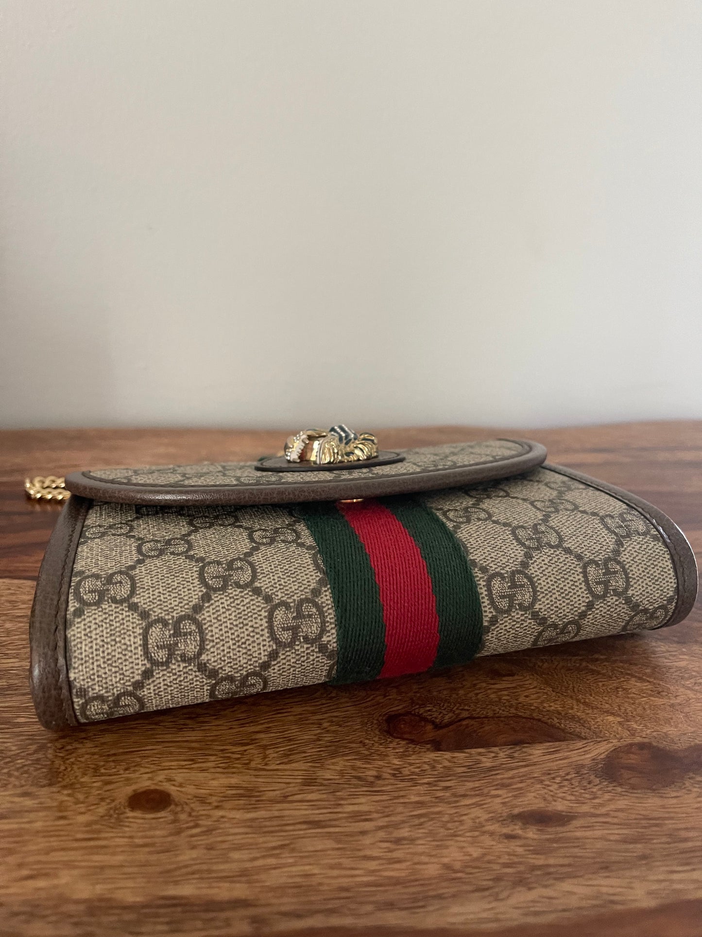 Gucci Supreme Mini Flap Shoulder Bag