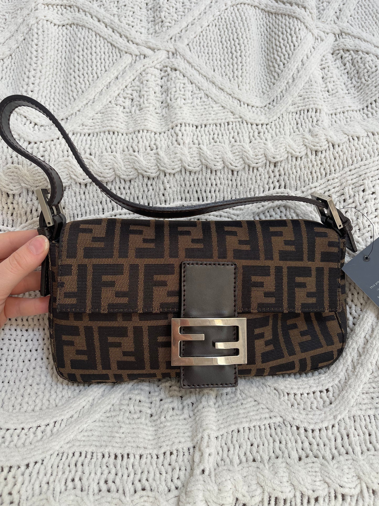 Fendi Zucca Baguette