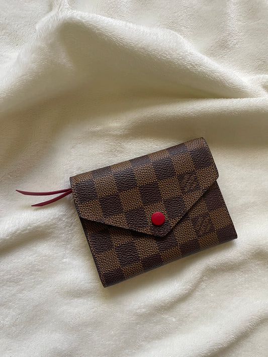 Louis Vuitton Victorine Damier Ebene Wallet