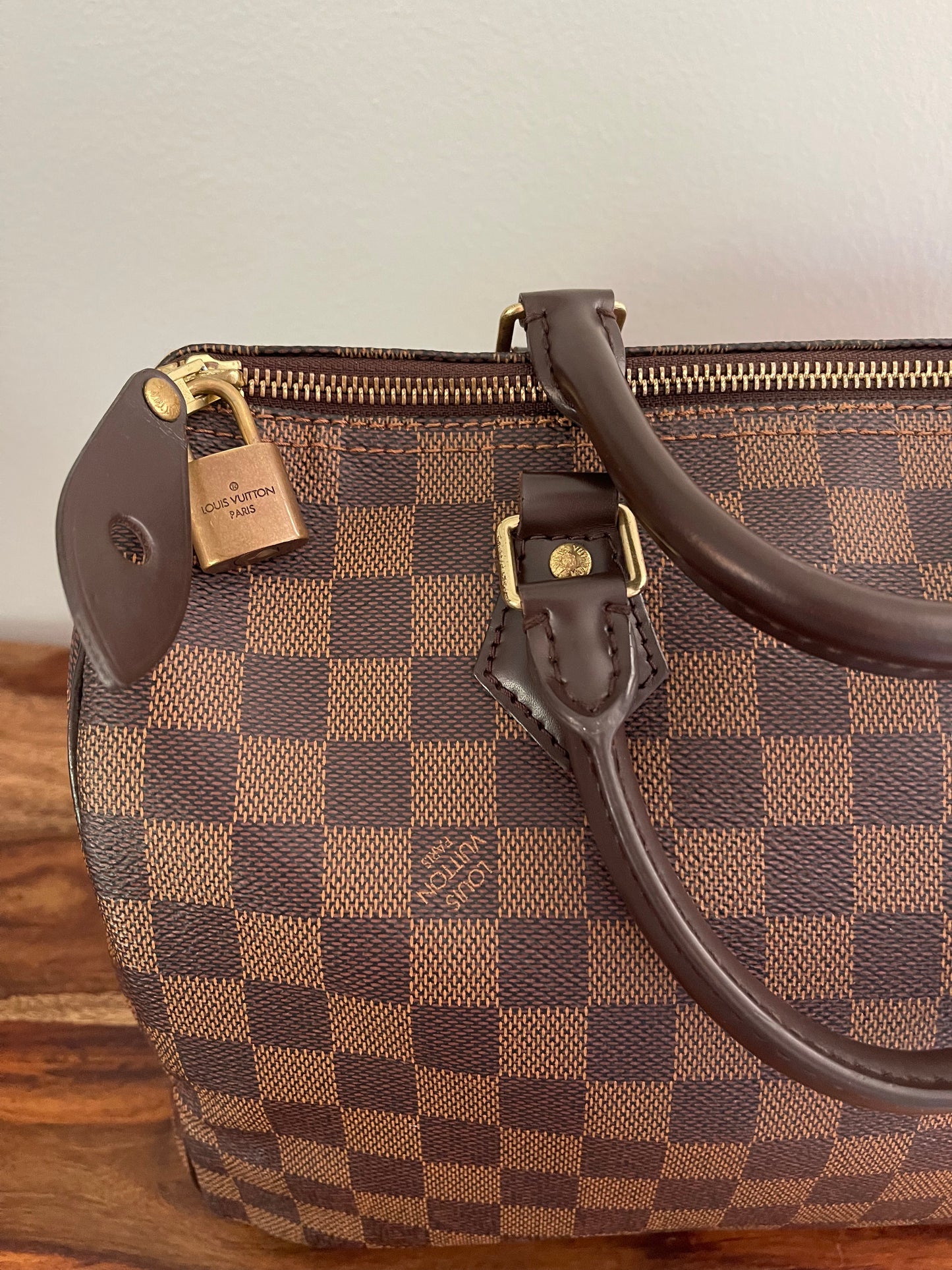 Louis Vuitton Speedy 30 Damier Ebene