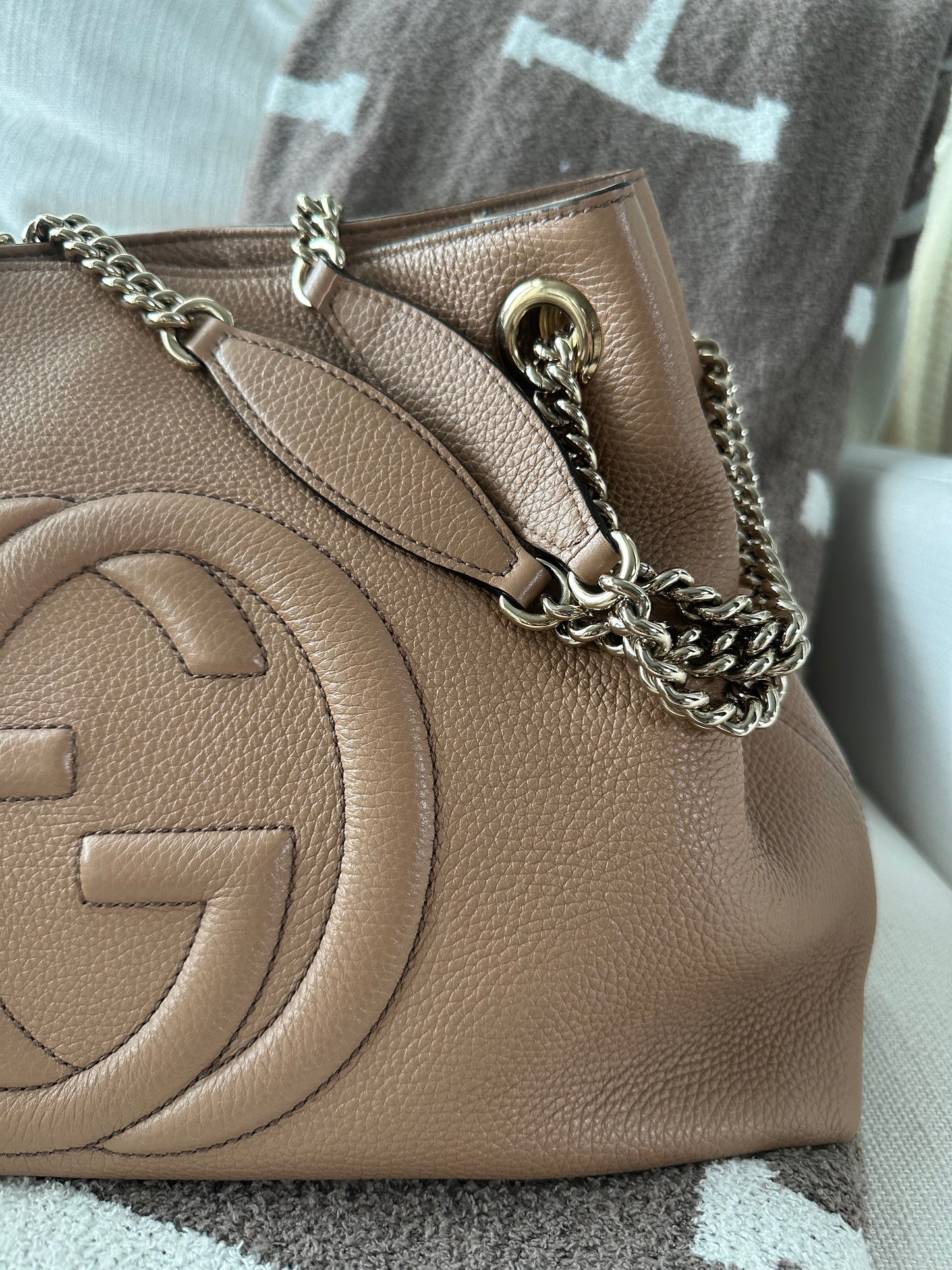 Gucci Soho Chain Strap Tote