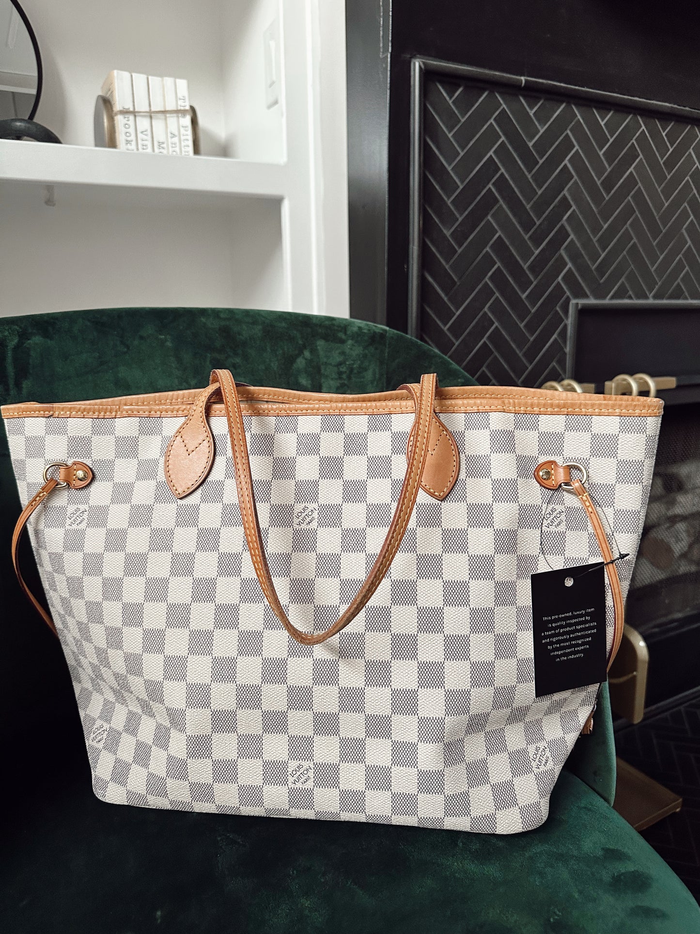 Louis Vuitton Neverfull MM Damier Azur