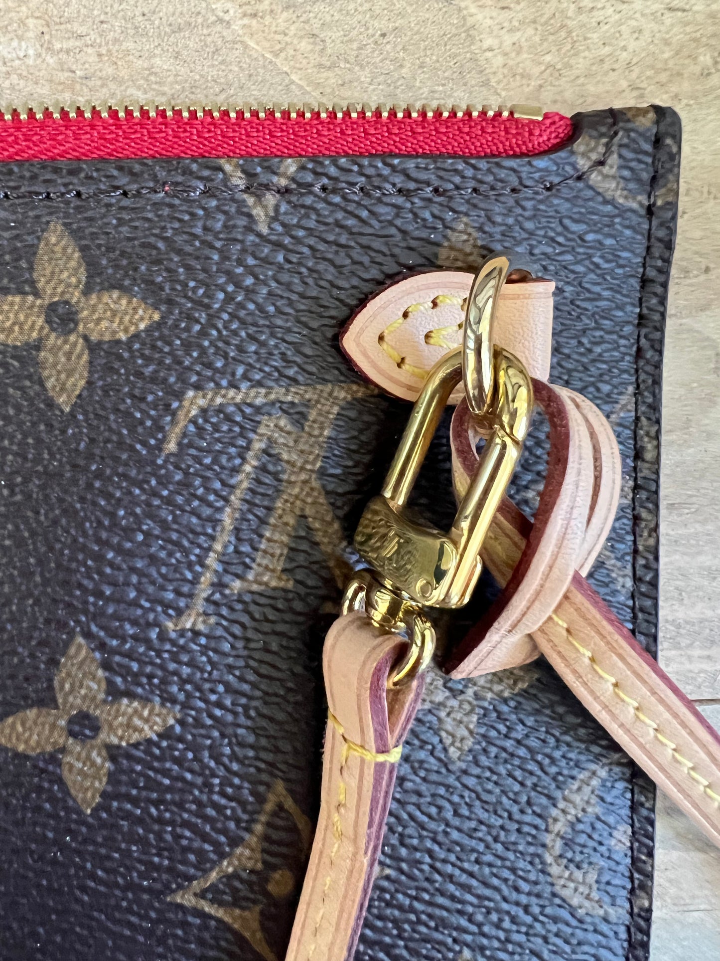 Louis Vuitton Neverfull Pouch Monogram