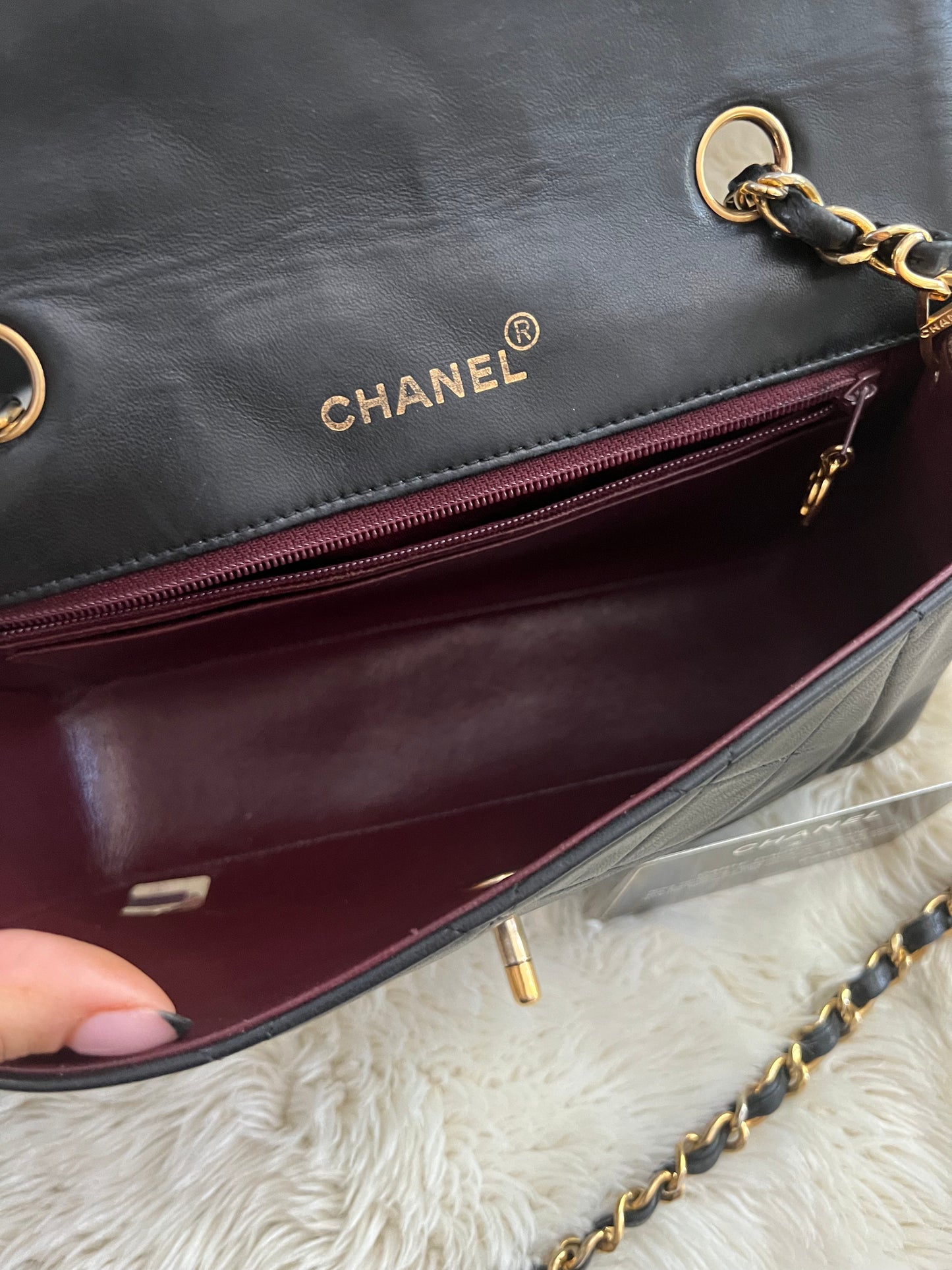 Chanel Matrasse Black Shoulder Bag