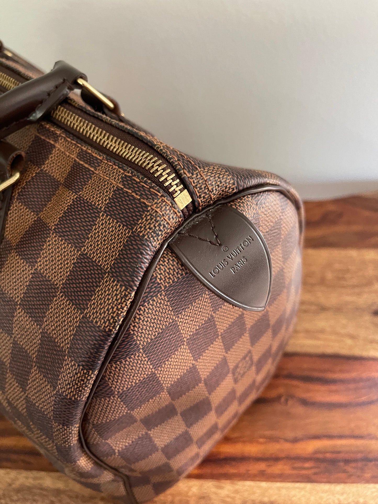 Louis Vuitton Speedy 30 Damier Ebene