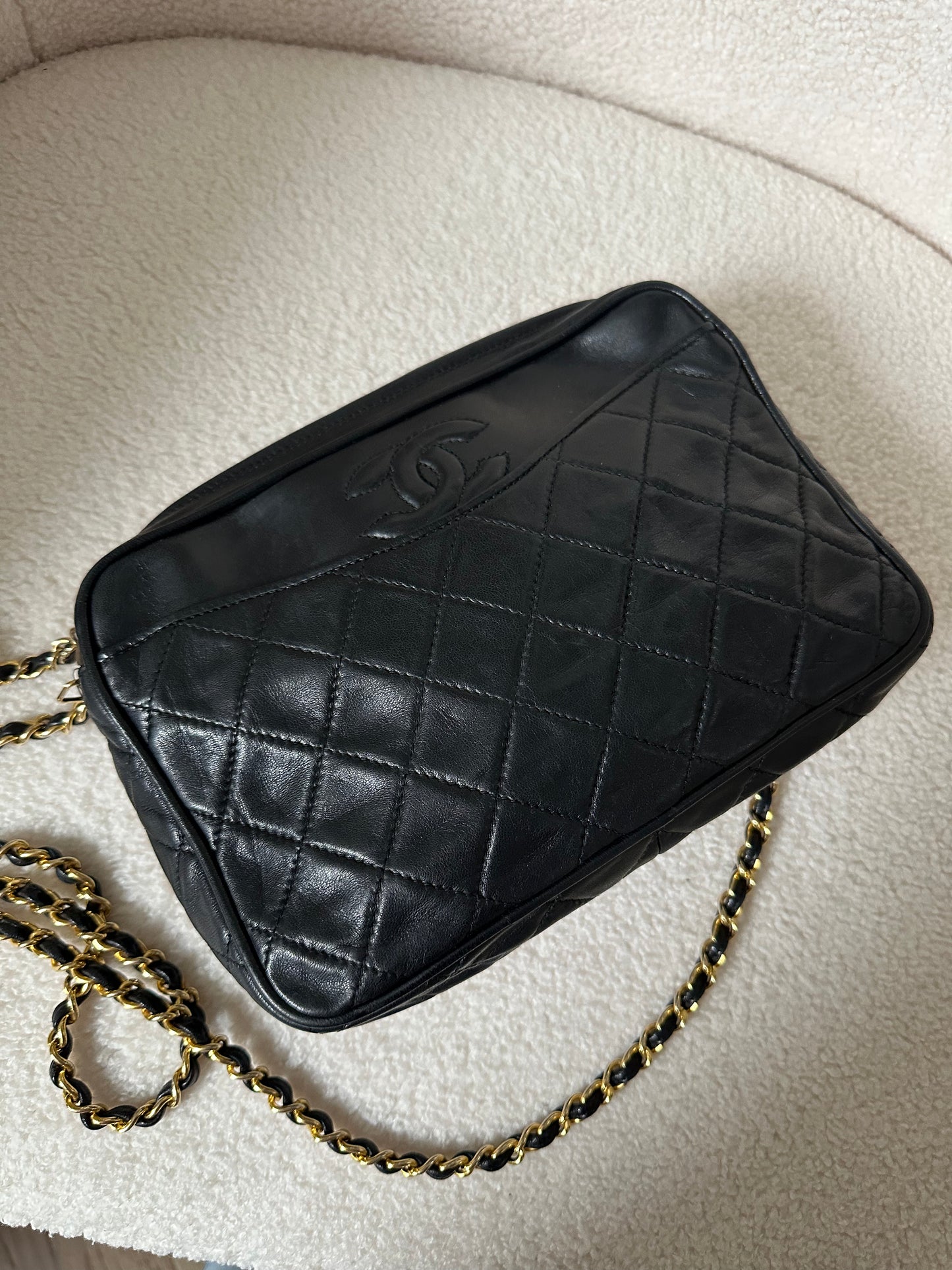 Chanel Lambskin Shoulder Bag