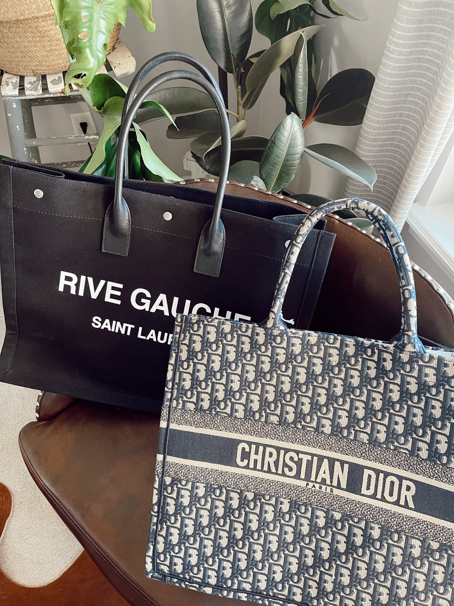 Christian Dior Book Tote Large