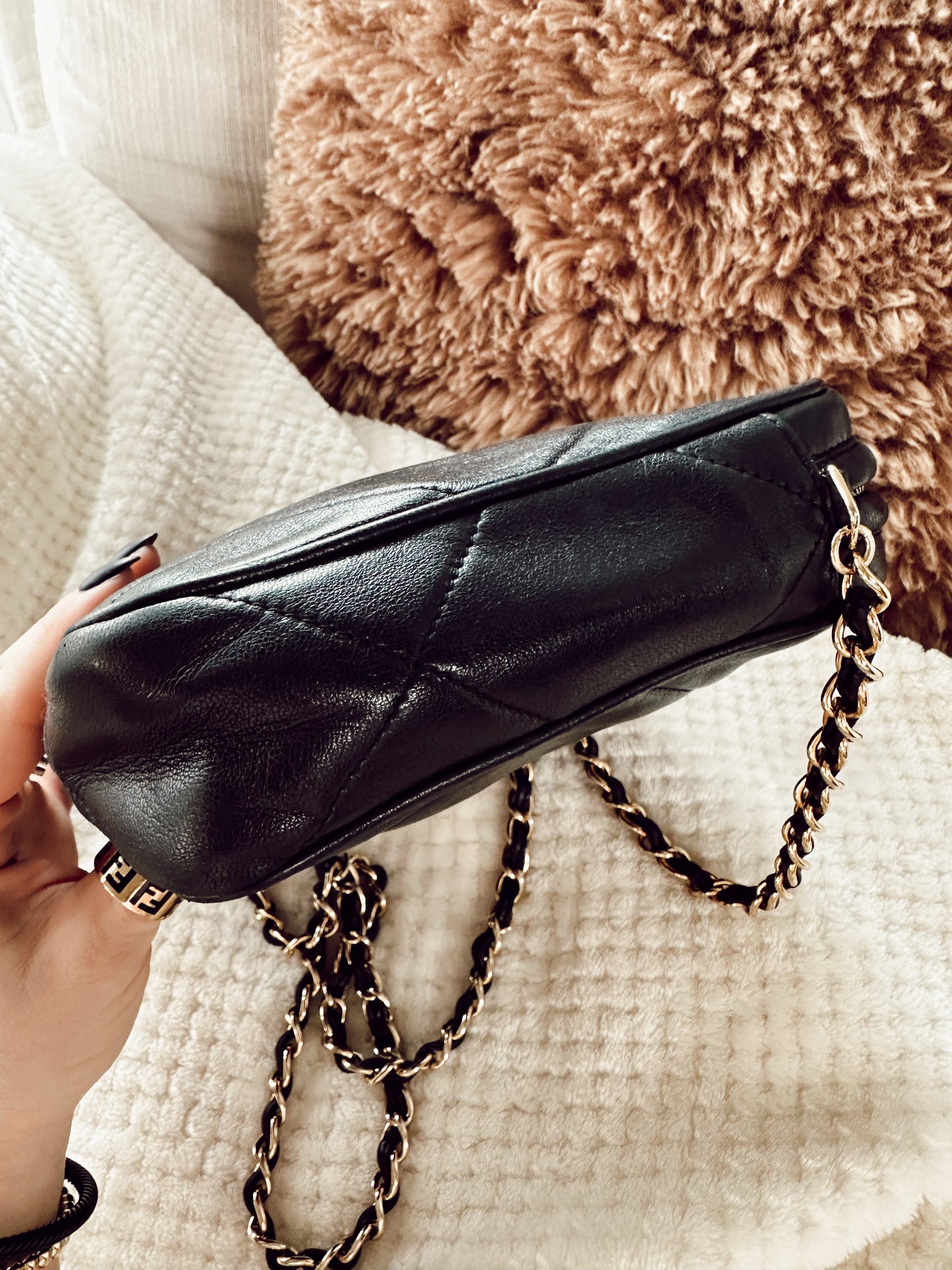 Chanel Matelasse Lambskin Shoulder Bag