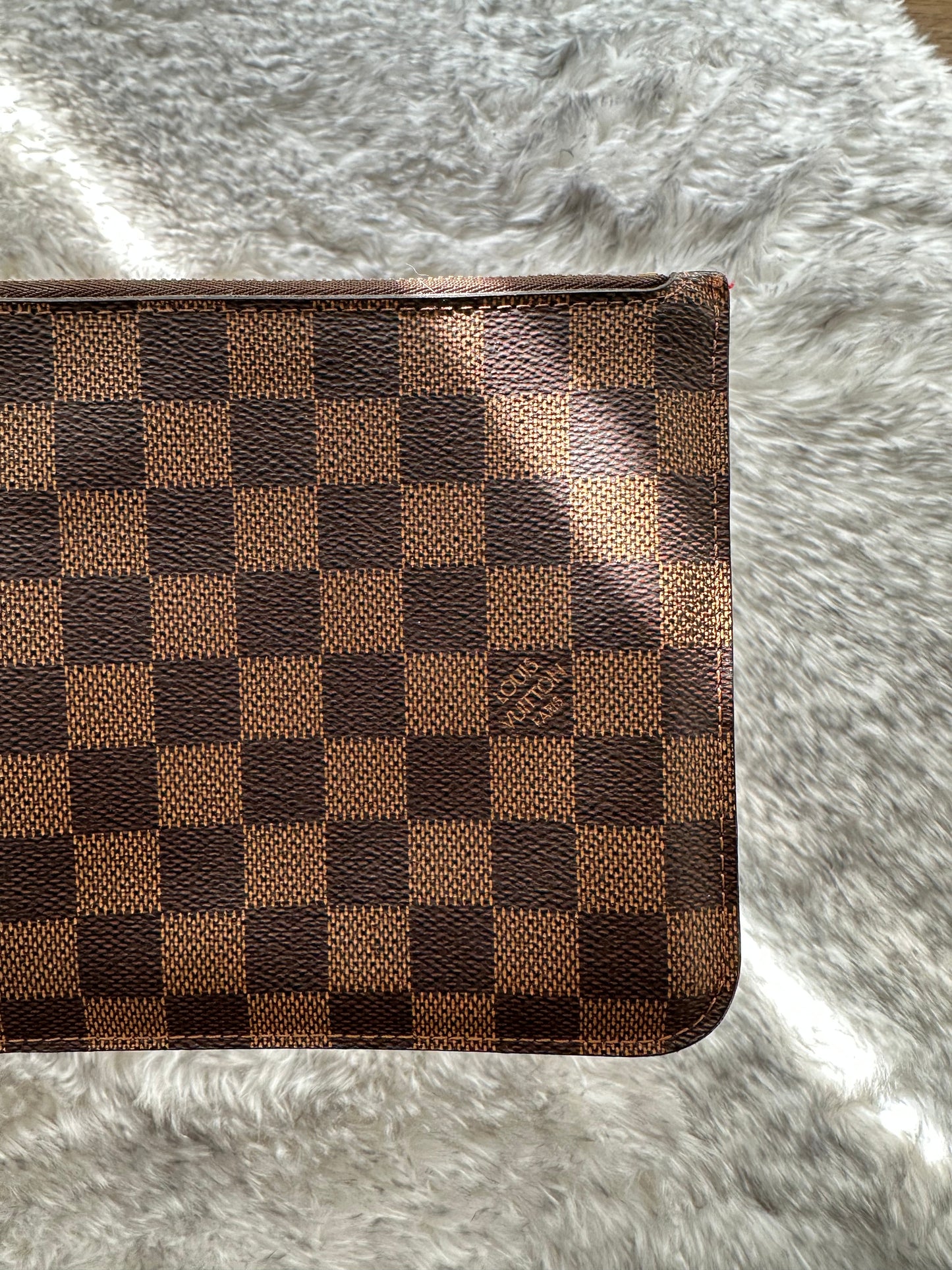 Louis Vuitton Damier Ebene Wristlet