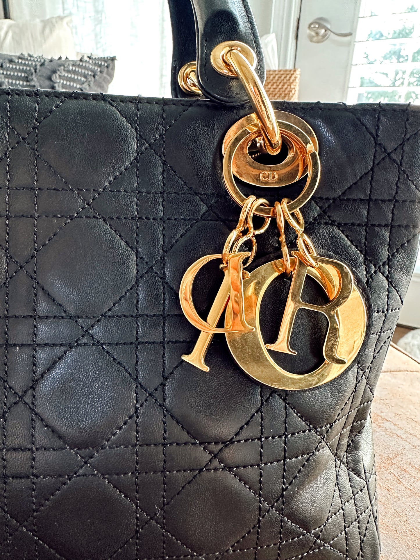 Lady Dior Cannage Tote