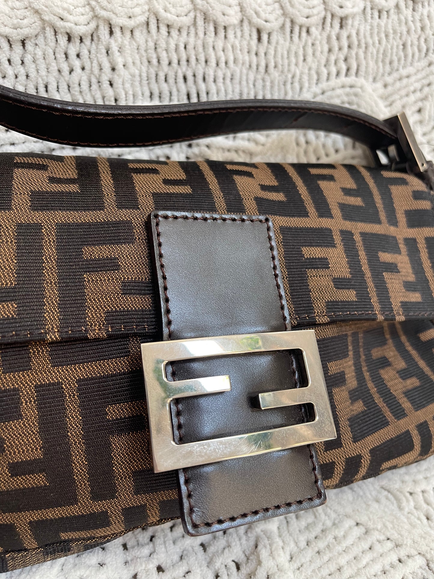 Fendi Zucca Baguette