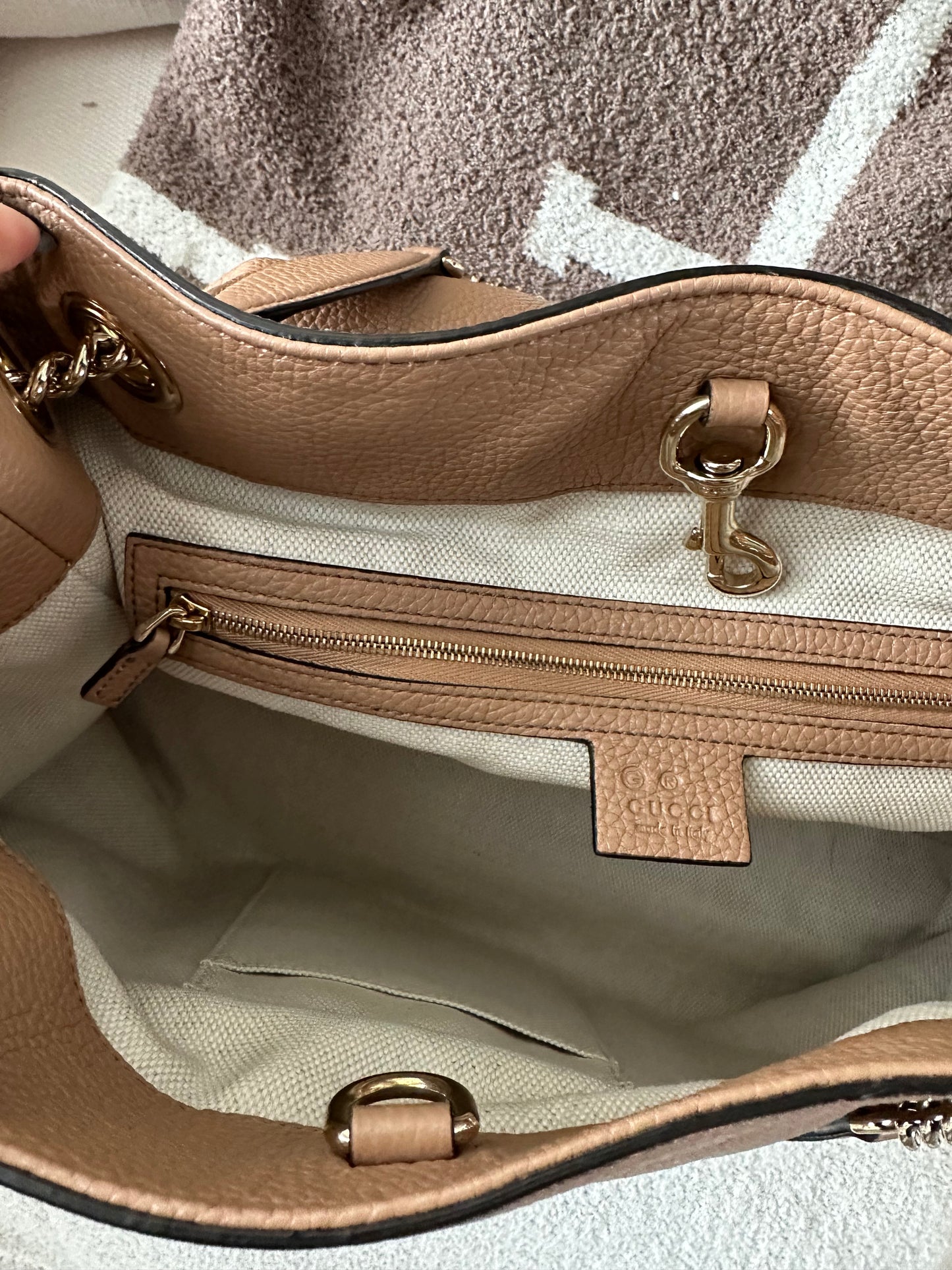 Gucci Soho Chain Strap Tote