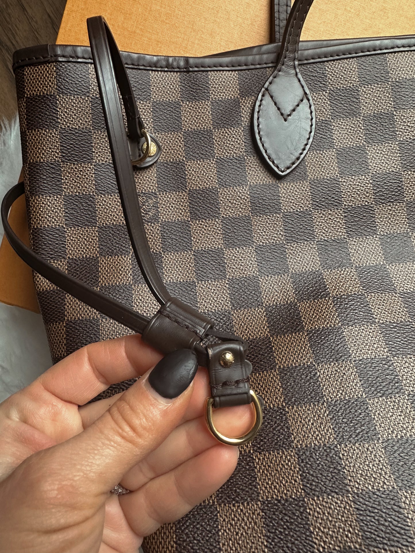 Louis Vuitton Neverfull Damier Ebene MM