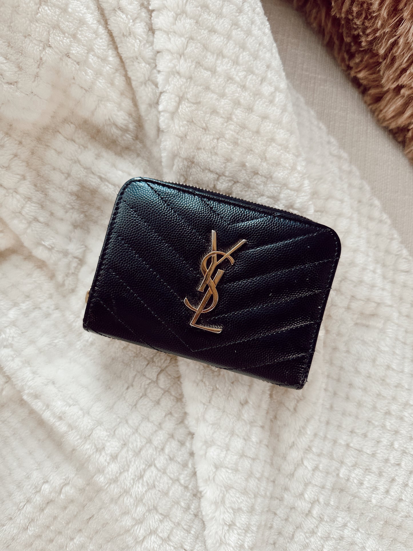 YSL Cassandre Matelasse Wallet