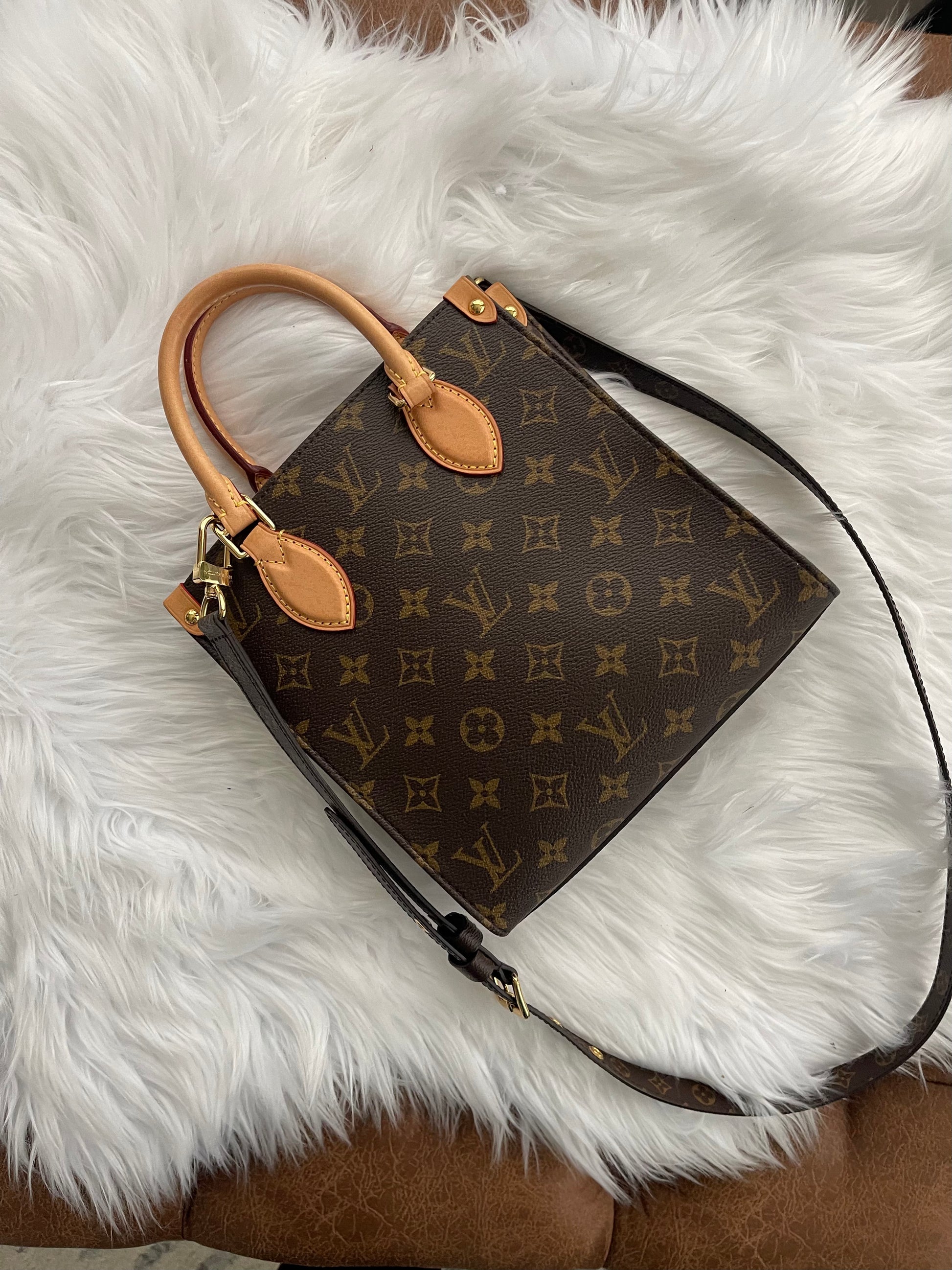Louis Vuitton Monogram Sac Plat BB Bag – Once More Luxury