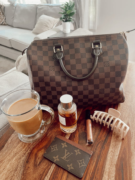 Louis Vuitton Speedy 30 Damier Ebene