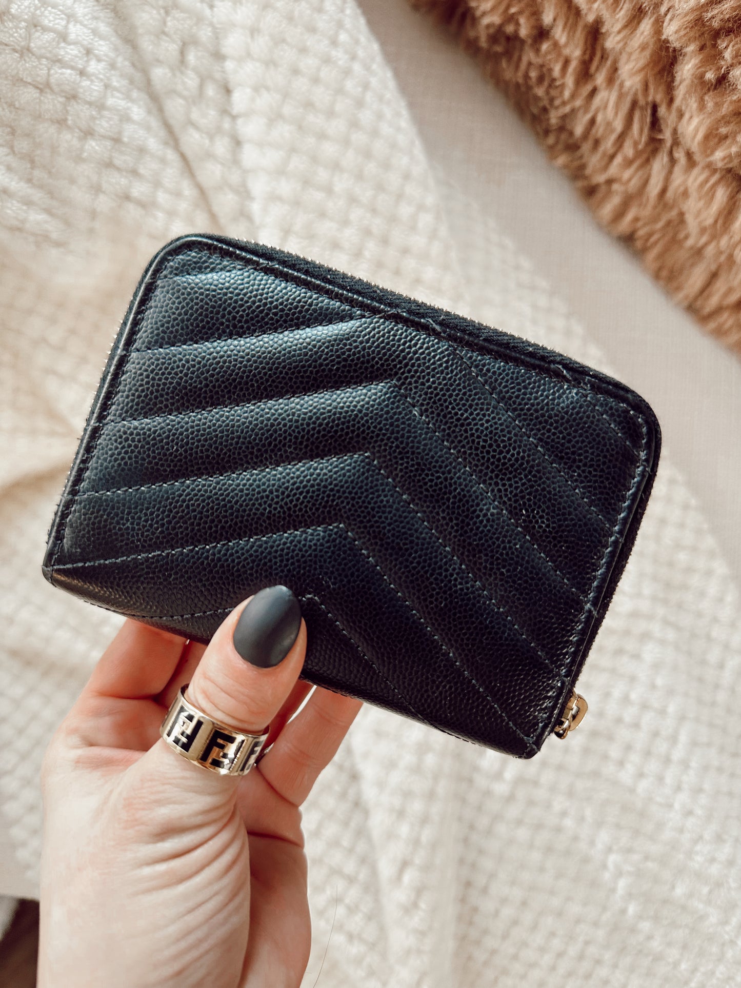 YSL Cassandre Matelasse Wallet