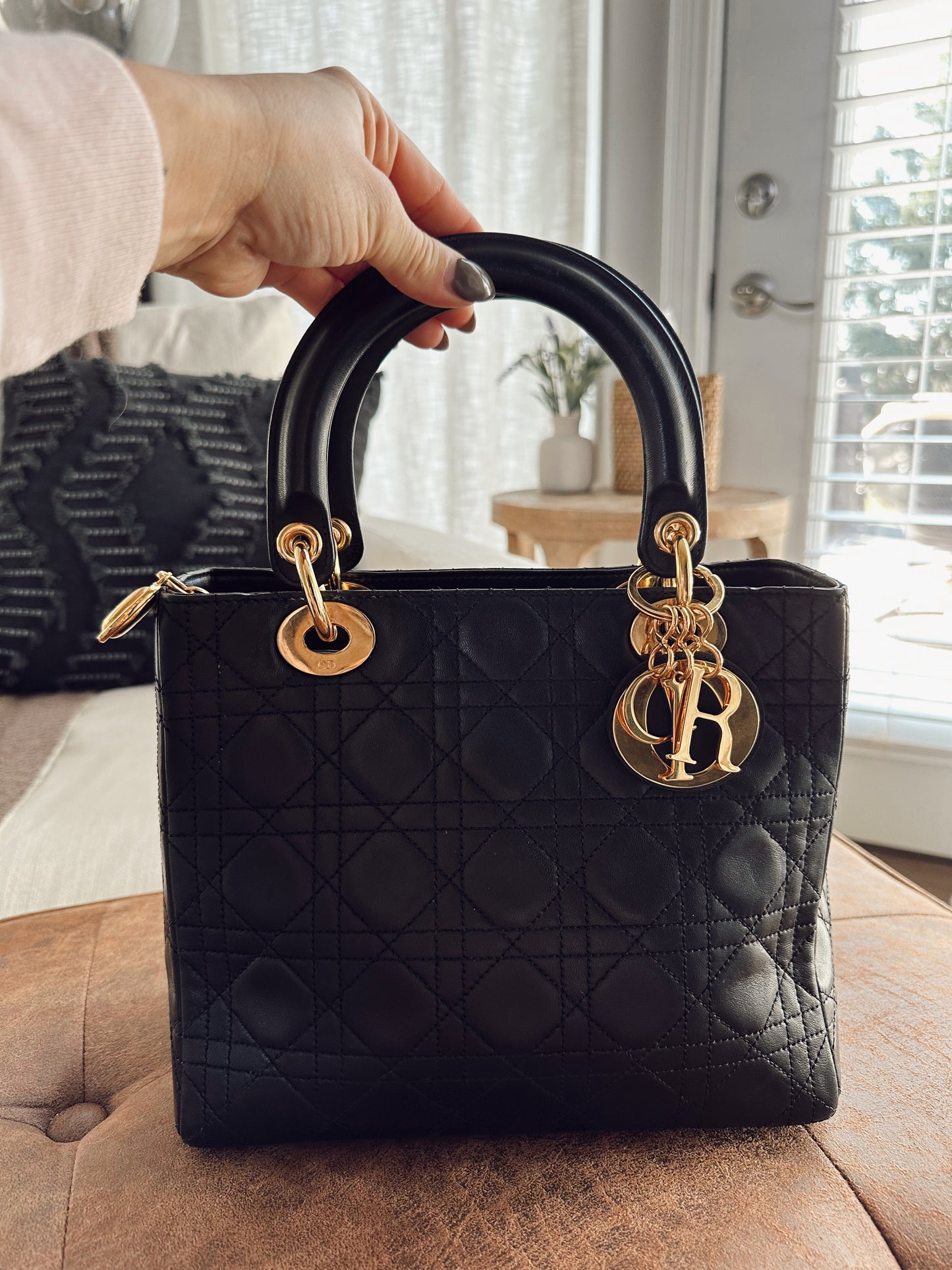 Lady Dior Cannage Tote