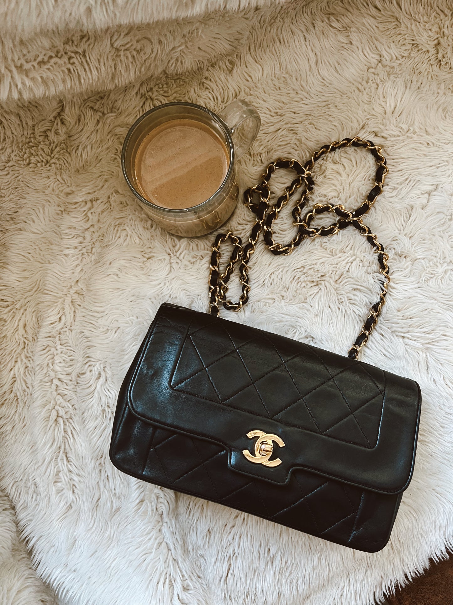 Chanel Matrasse Black Shoulder Bag