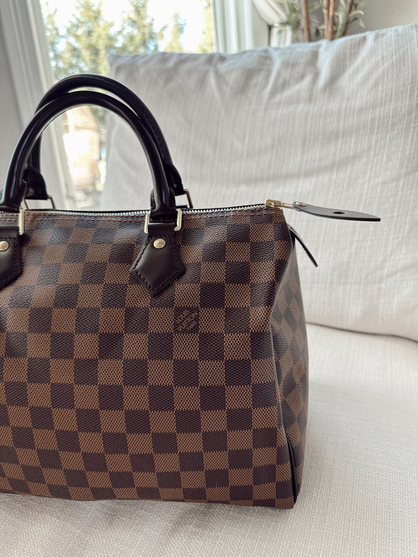 Louis Vuitton Speedy 30 Damier Ebene