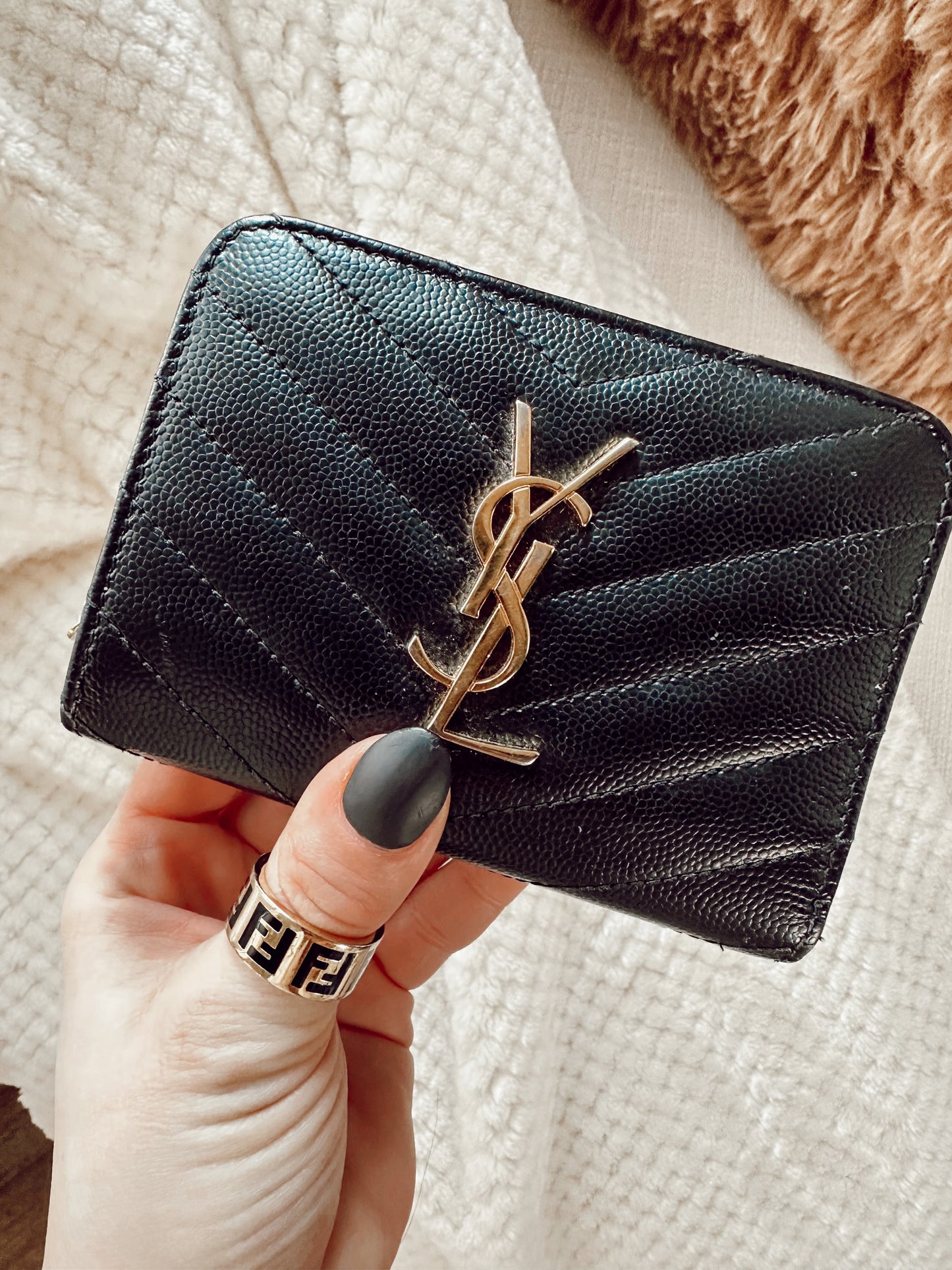 YSL Cassandre Matelasse Wallet